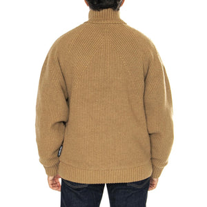 Banley Sweater Jacket Peanut - Cardigan Uomo Marrone I033902.2FSXX  CARHARTT WIP 