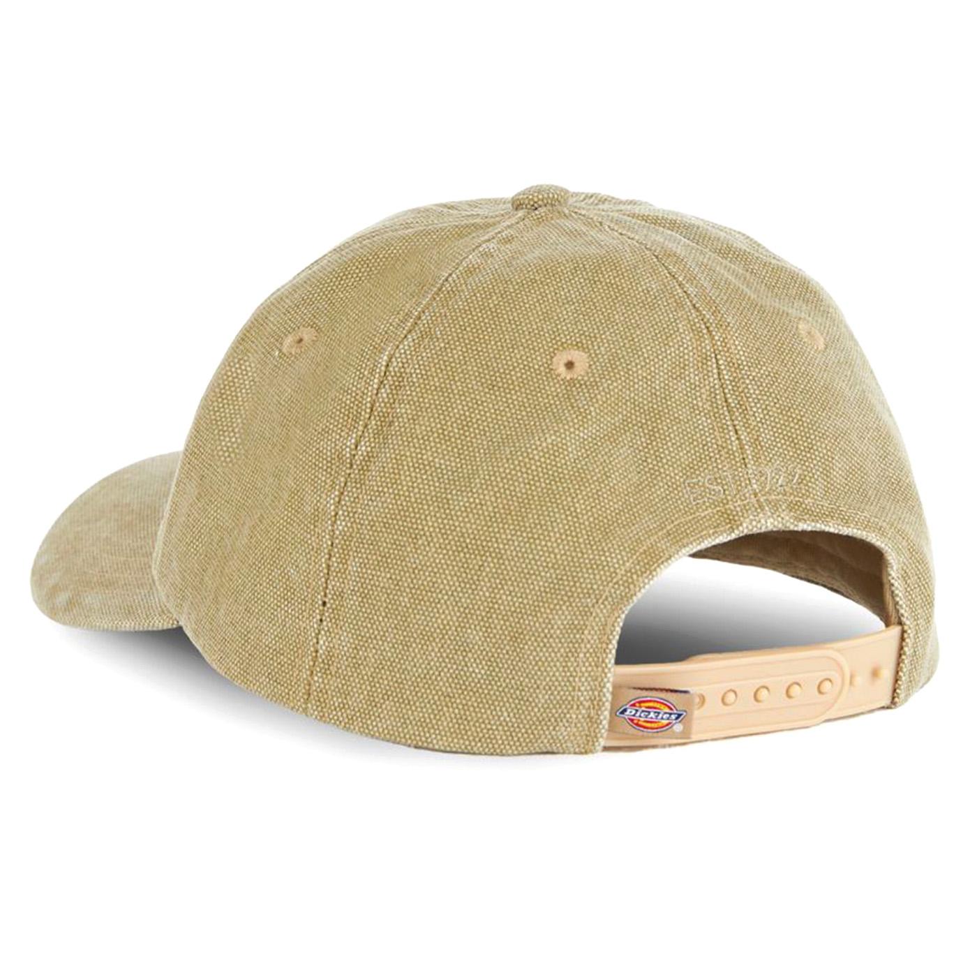 Hardwick Duck Canvas Cap Desert Sand - Cappellino con Visiera Verde DK0A4Y9IDS01  DICKIES 