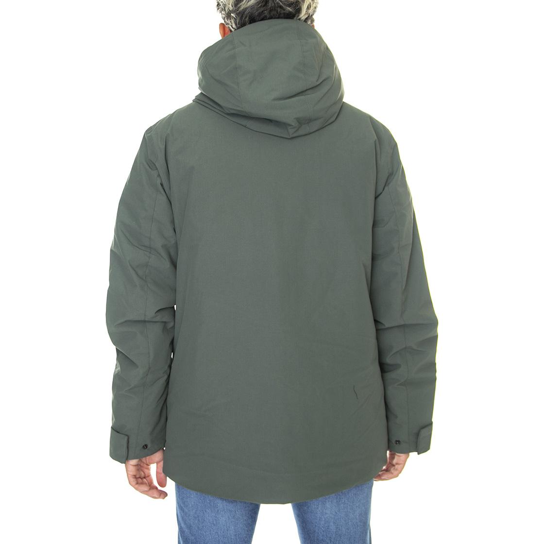 M´s Jacket Barnard Juniper Green Taslan - Giacca Invernale con Cappuccio Uomo Verde 330100-093  ELVINE 