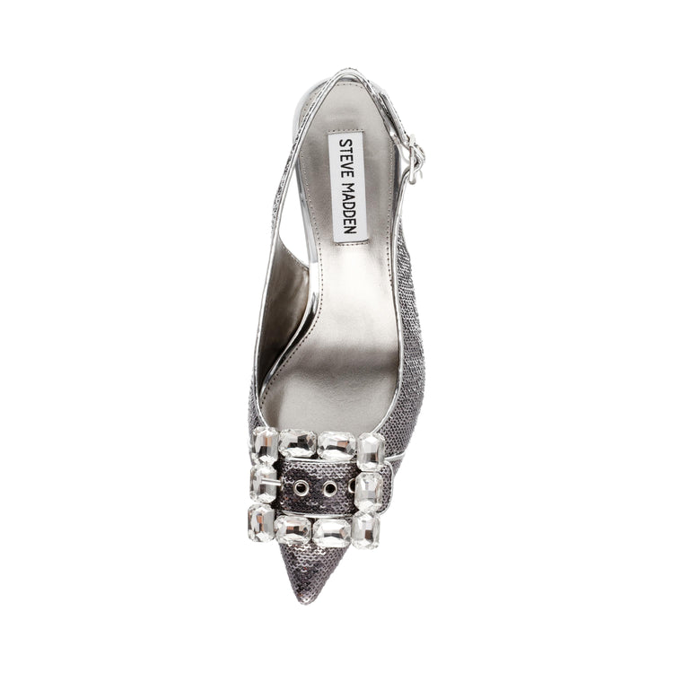 Closeup-S Silver Sequin - Scarpe Donna Argento SMSCLOSEUP-S-176  STEVE MADDEN 
