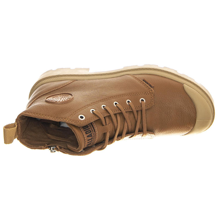 Pallabase Leather Dear Brown - Scarpe Uomo Marroni PAS96905-252-M  PALLADIUM 