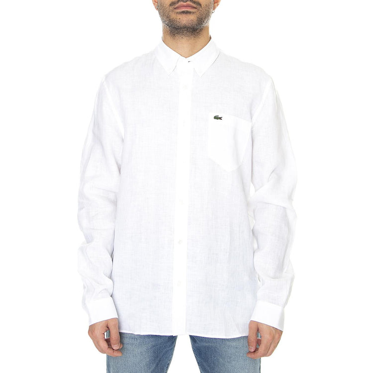 Camicia M/L 001 - Camicia Uomo Bianca CH5692-001  LACOSTE 
