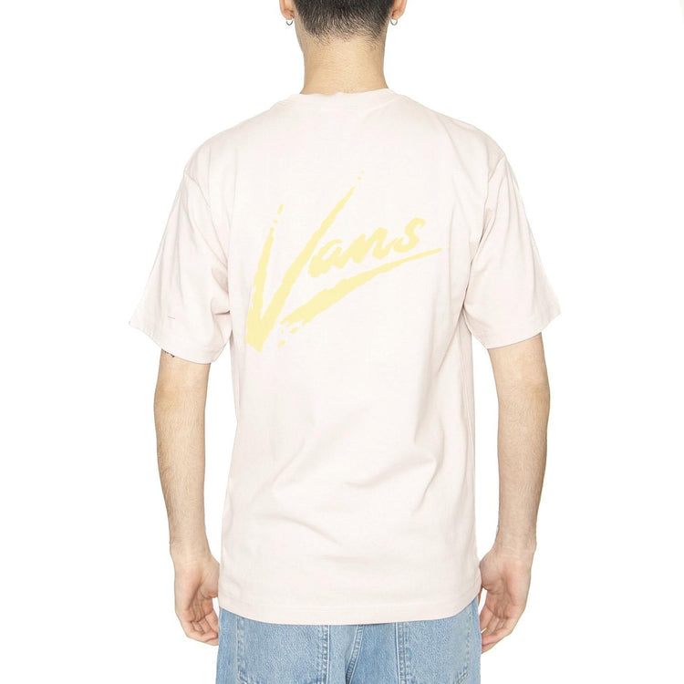 Dettori Loose SS Sepia Rose - Maglietta Girocollo Uomo Rosa VN000K42O3N1  VANS 