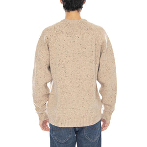 Anglistic Sweater Speckled Fleur de Sel - Maglione Girocollo Uomo Beige I010977.3AUXX . CARHARTT WIP 