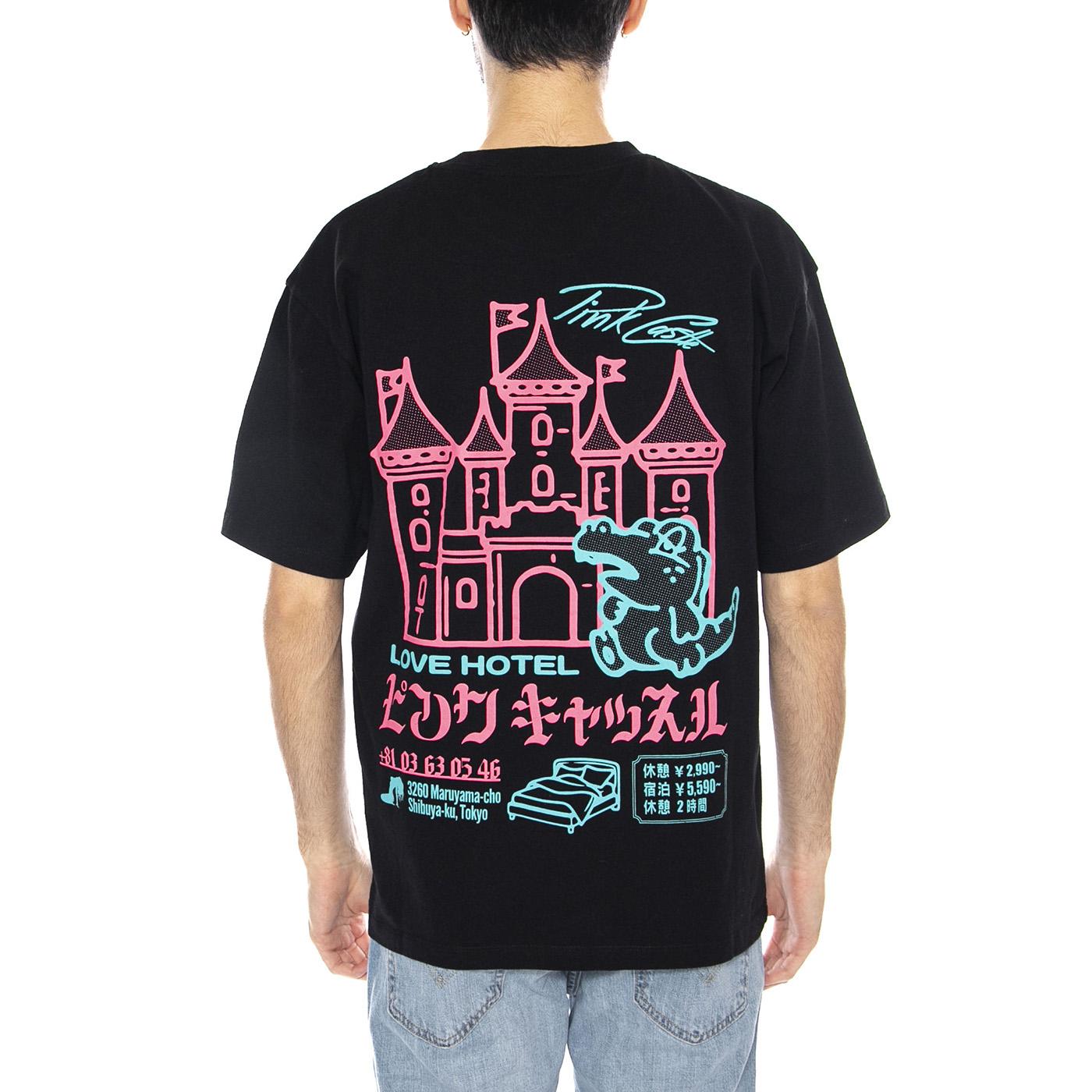 Pink Castle TS -- Maglietta Uomo Nera I036397. 89.67 EDWIN 