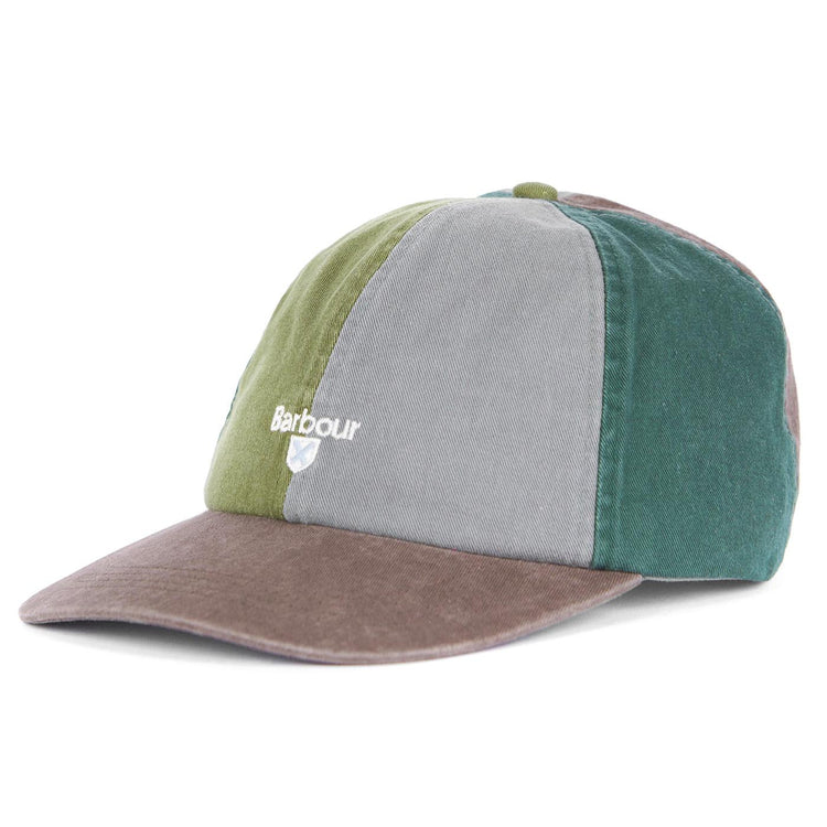 Laytham Sports Cap Olive Mix - Cappellino con Visiera Multicolore MHA0674-OL31-SS23  BARBOUR 