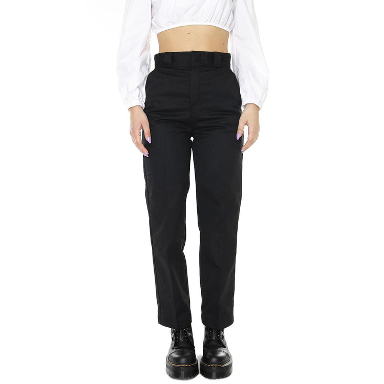 W' Phoenix Cropped Rec Black - Pantaloni Donna Neri DK0A4Y5ABLK1  DICKIES 