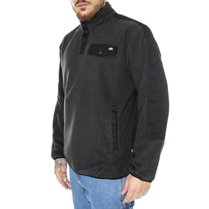 Porta Allen Contrast Black - Felpa Collo Alto Uomo Nera DK0A4YTOBLK1  DICKIES 