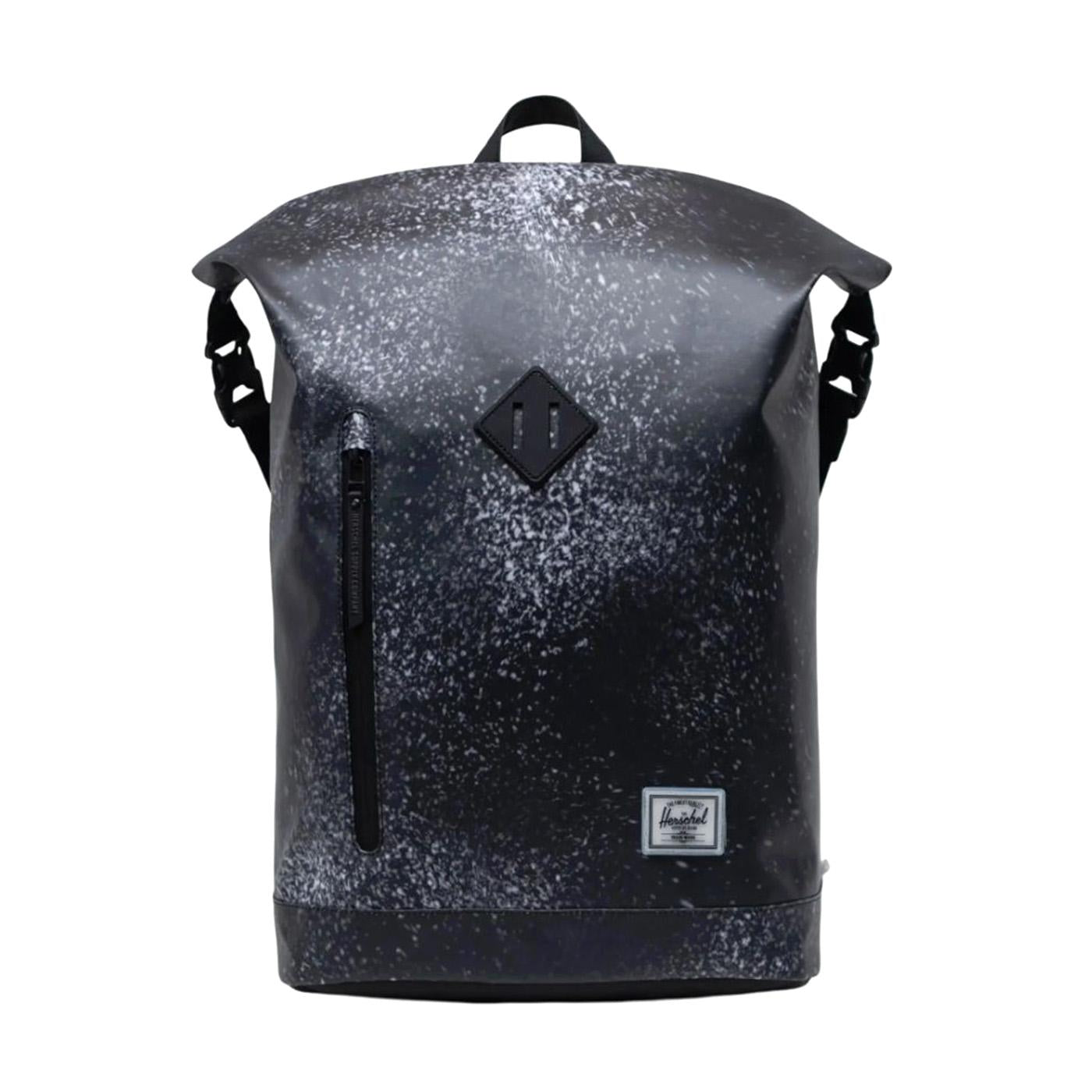 Roll Top Backpack Spray Paint Destress - Zano Nero / Multi 11194 06259 HERSCHEL 