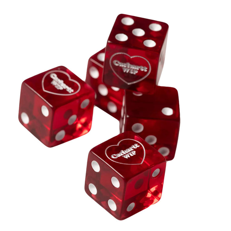 Heart Dice Set Scarlet - Set di Dadi Rossi I034755.H8XX  CARHARTT WIP 