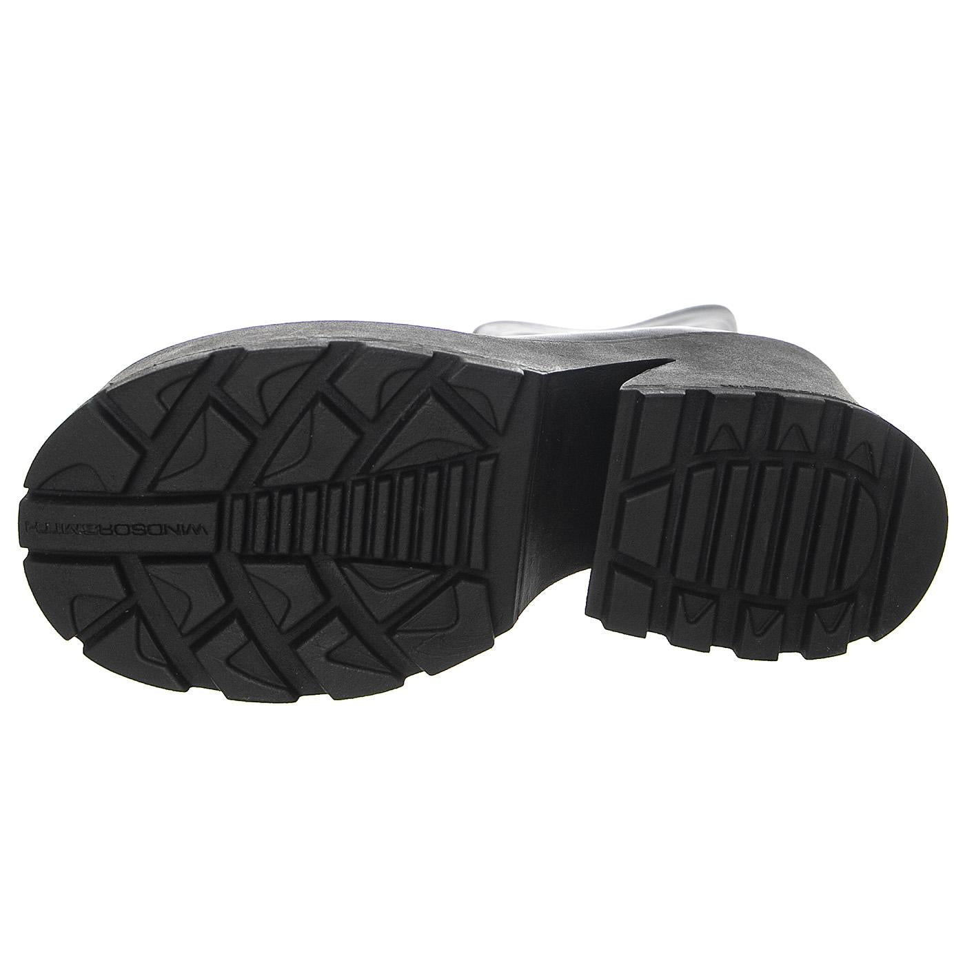 Found Black Stretch Pu - Stivali Donna Neri WSSFOUND-BLK  WINDSOR SMITH 