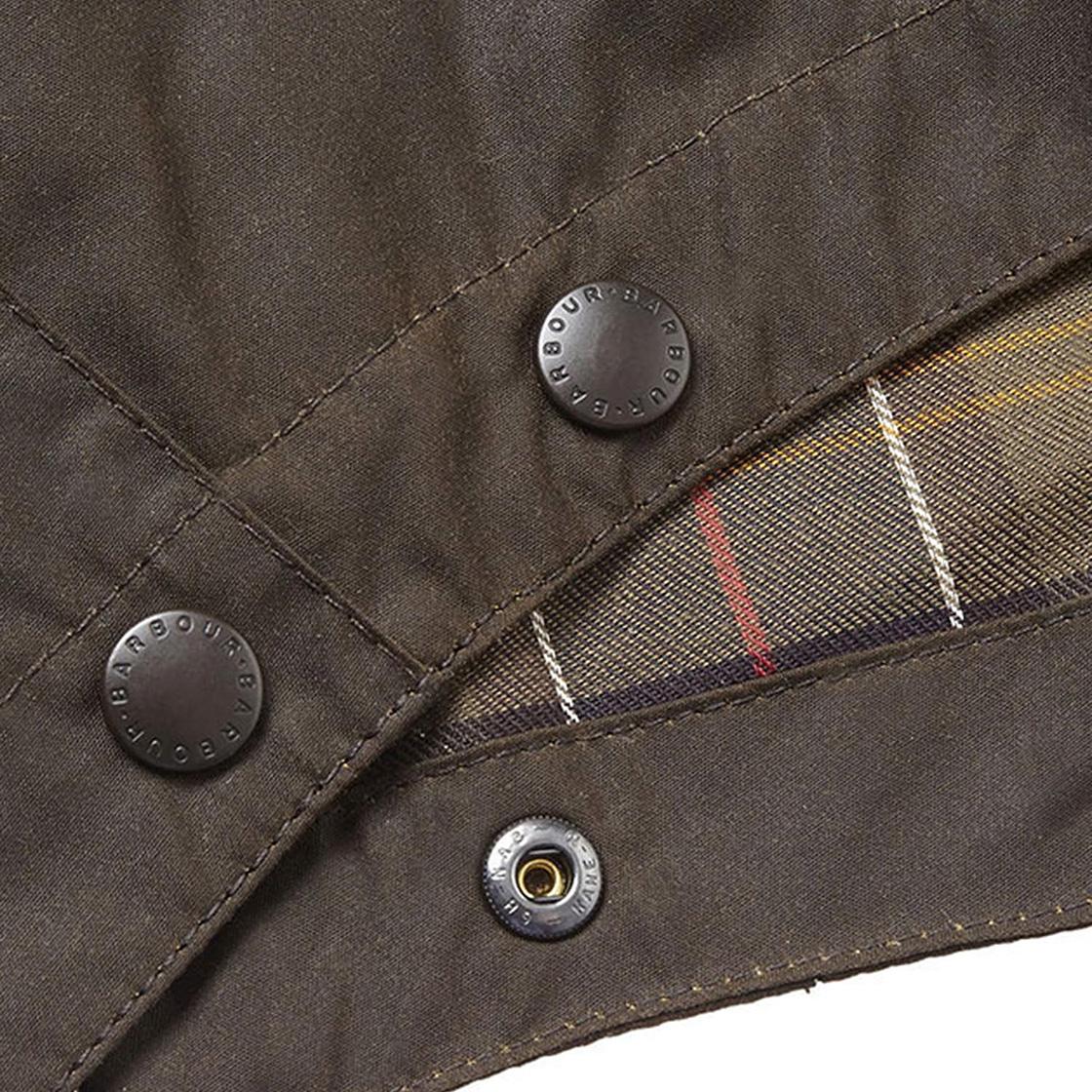 Classic Sylkoil Hood Olive - Cappuccio Staccabile Barbour Marrone FW22-MHO0003-OL71 . BARBOUR 