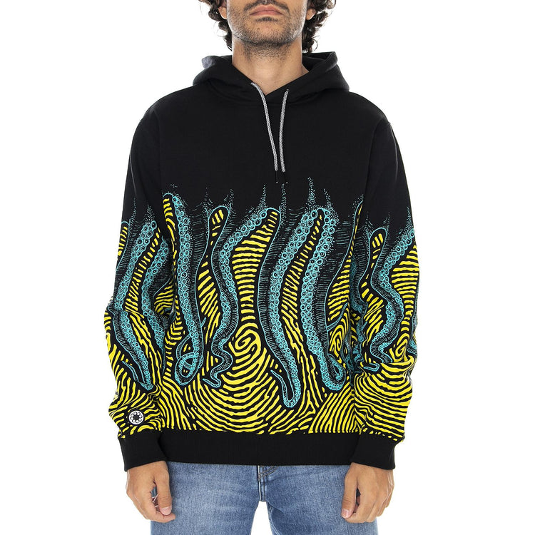  20WOSH25-BLACK-GREEN  OCTOPUS 