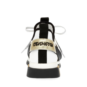 Decend Black / Gold - Scarpe Stringate Profilo Basso Donna Multicolore SMPDECEND-363  STEVE MADDEN 