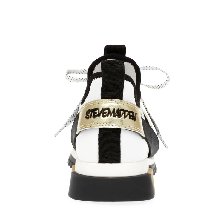 Decend Black / Gold - Scarpe Stringate Profilo Basso Donna Multicolore SMPDECEND-363  STEVE MADDEN 