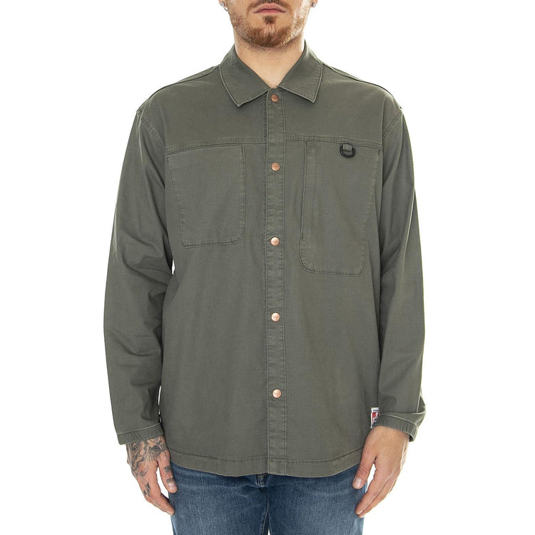 Casey Jones Jacket Dusty Olive - Camicia Uomo Verde 112351225  WRANGLER 