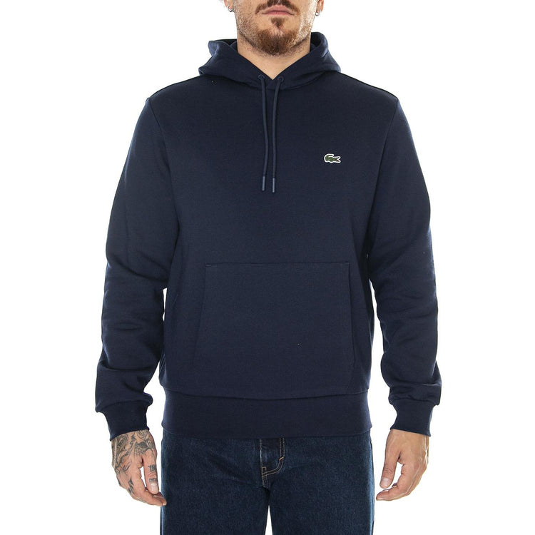 M' Sweatshirt SH9623-166 Hoodie Blue - Felpa con Cappuccio Uomo Blu SH9623-166 . LACOSTE 