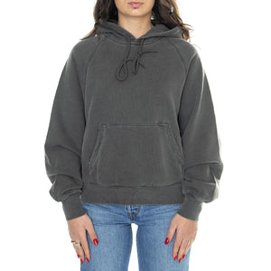 W' Hooded Taos Sweat Flint /garment dyed - Felpa con Cappuccio Donna Grigia I032920.654GD  CARHARTT WIP 
