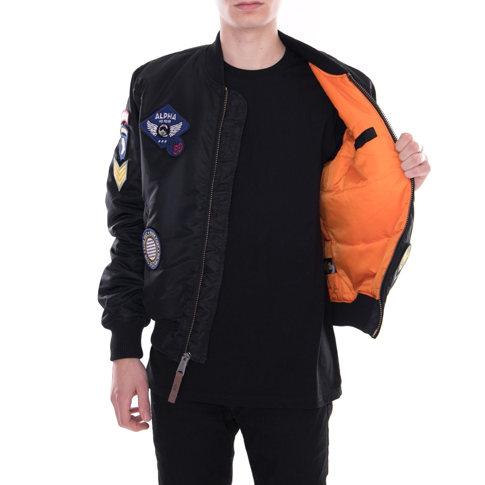 MA-1 Vf Diy Jacket Black 178122-03  ALPHA INDUSTRIES 