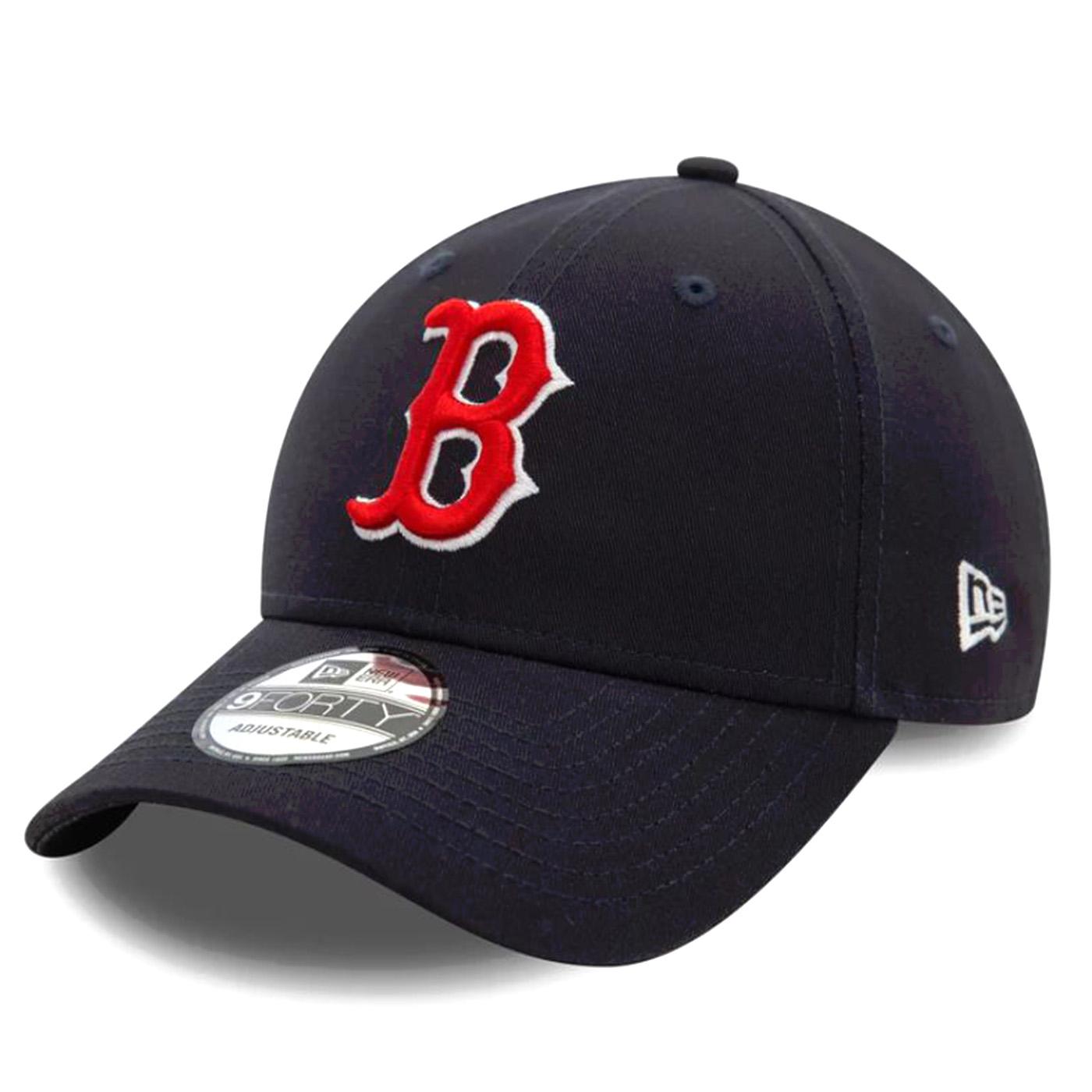 MLB Side Patch 9Forty Boston Red Sox Otc - Cappello con Visiera Blu 60509701  NEW ERA 