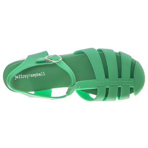 W' Candied Green Sandals - Sandali Donna Verdi JC-CAN-GREE  JEFFREY CAMPBELL 