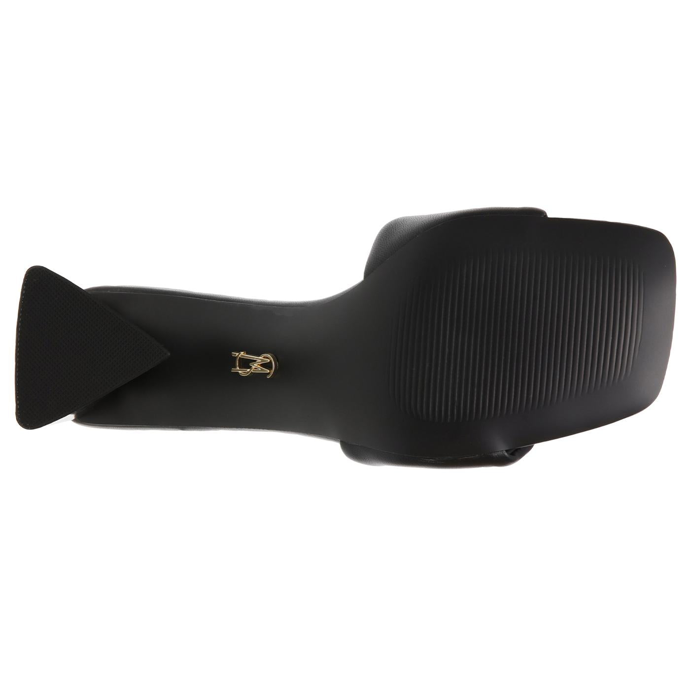 Clear-Sky Black Recycled PU - Sandali Donna Neri SMSCLEAR-SKY-BLA  STEVE MADDEN 