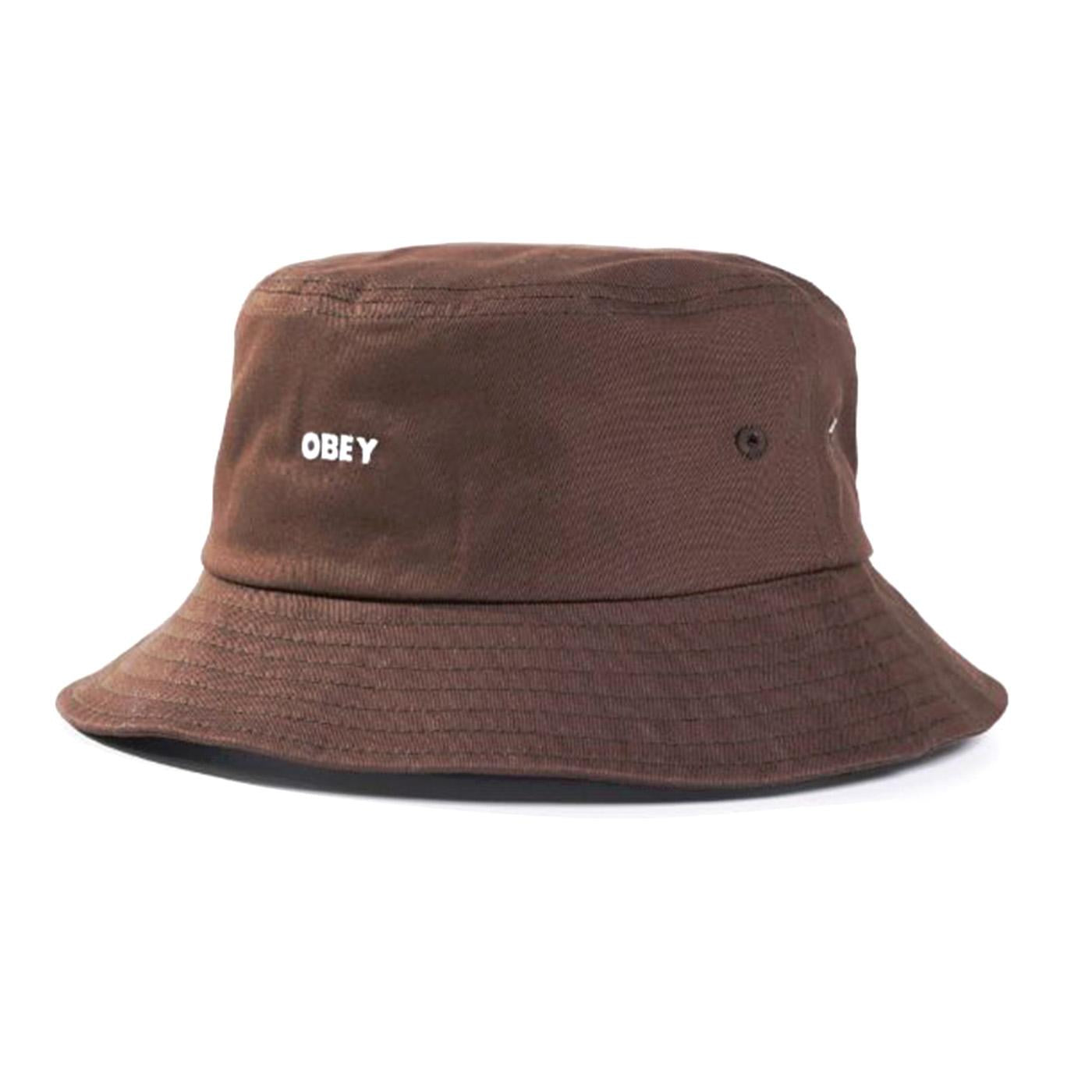 Bold Twill Bucket Hat Brown - Cappello da Pescatore Marrone 100520055-BRN  OBEY 
