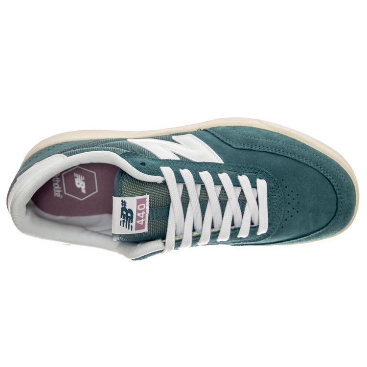 Scarpa Numeric Skateboarding New Srpruce Leather / Textile - Scarpe Stringate Profilo Basso Uomo Verdi NM440FGR  NEW BALANCE 