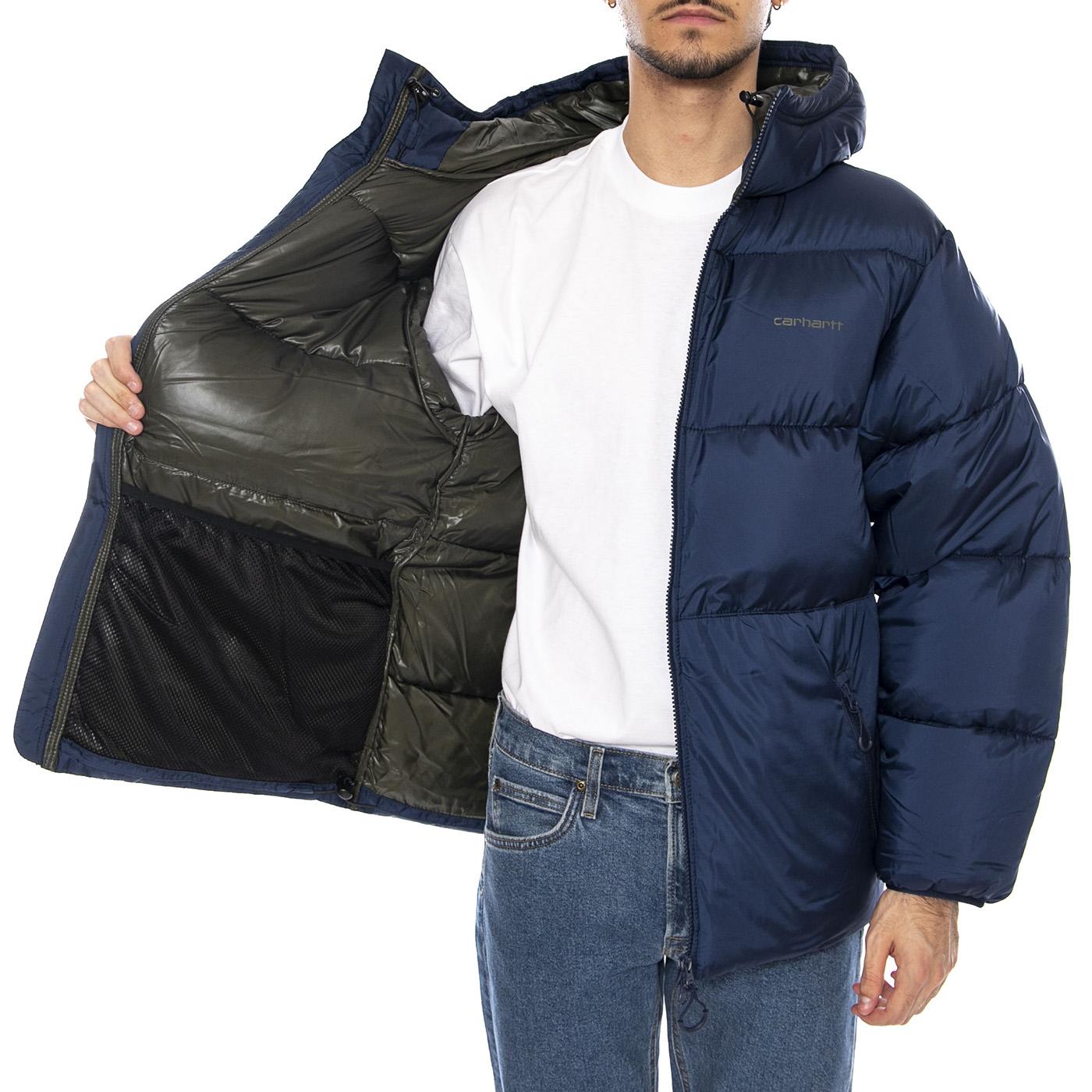 Toronto Jacket Jupiter / Cypress - Giacca Piumino con Cappuccio Uomo Blu I033920.3A3XX  CARHARTT WIP 
