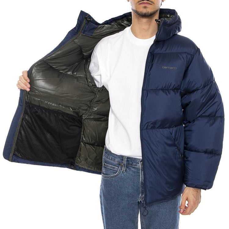 Toronto Jacket Jupiter / Cypress - Giacca Piumino con Cappuccio Uomo Blu I033920.3A3XX  CARHARTT WIP 