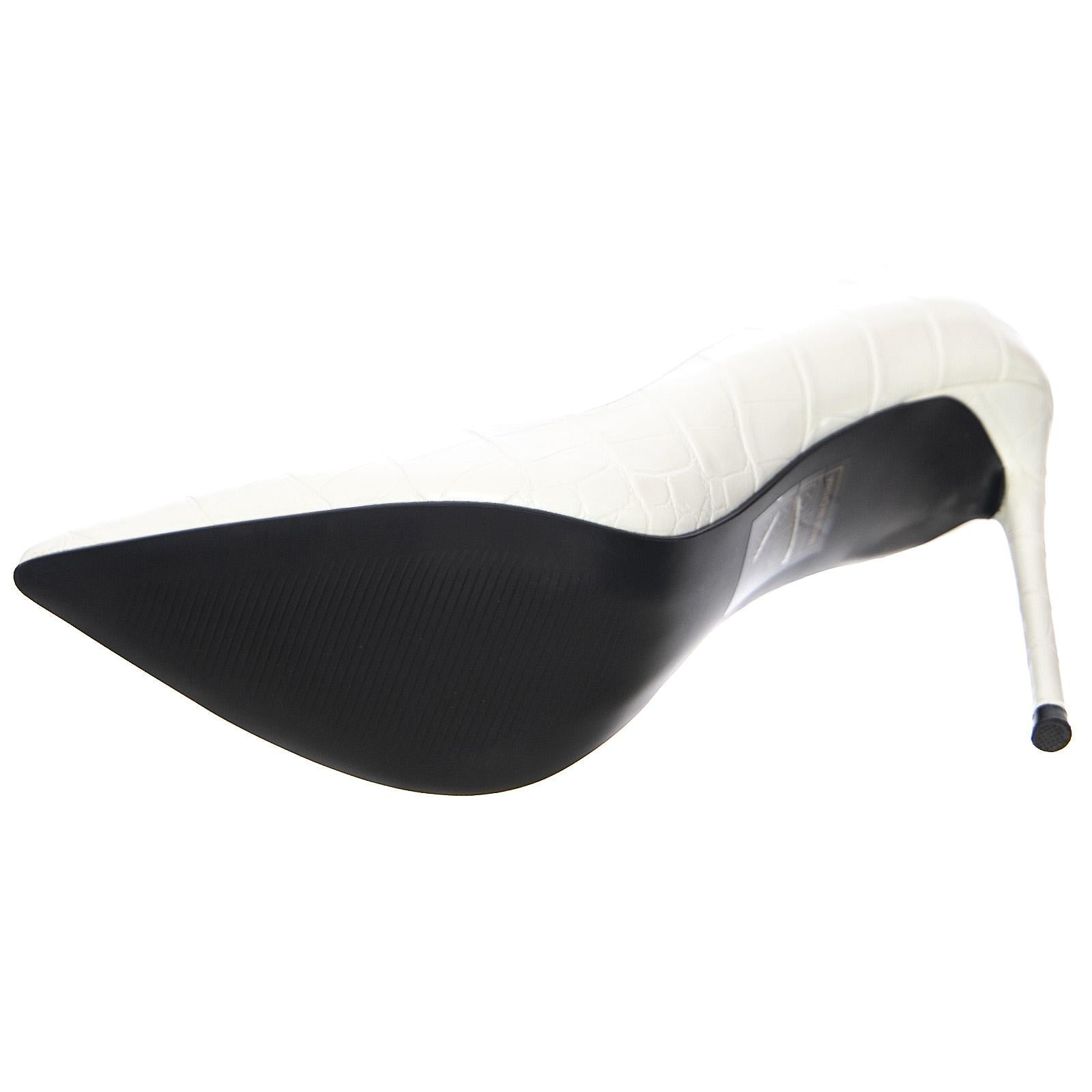  W-PRIN WHT CROCO  STEVE MADDEN 
