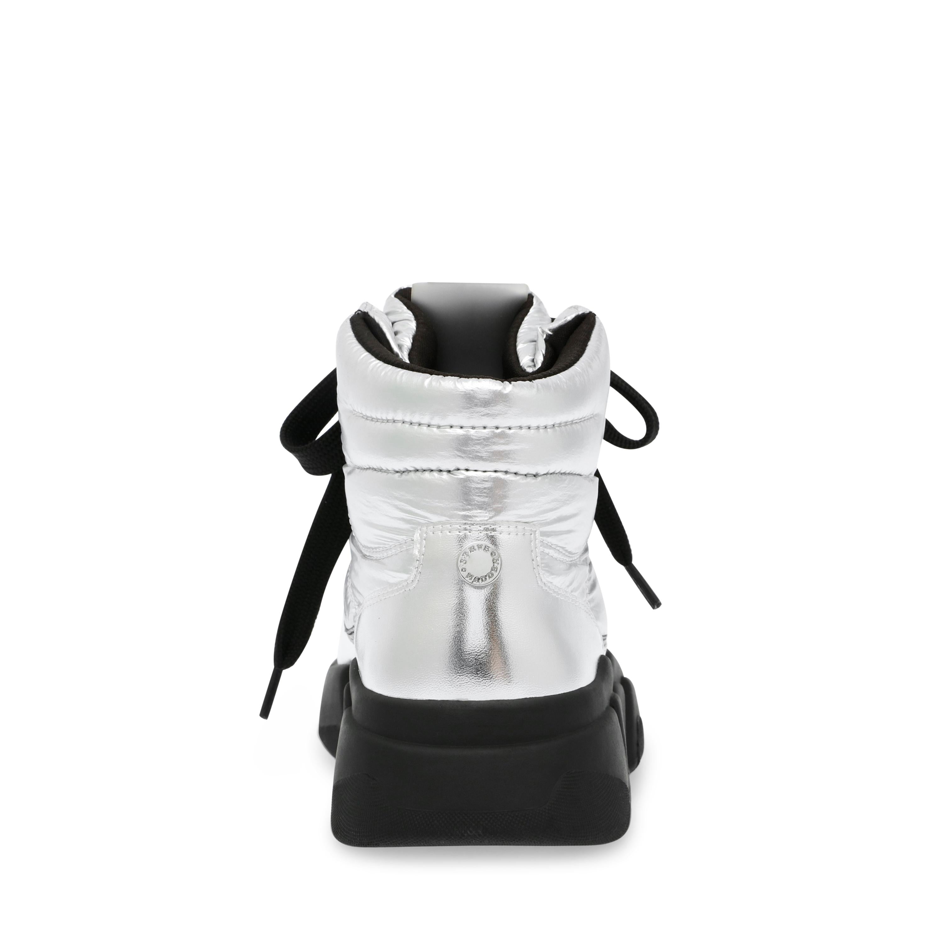 Gameplan Silver - Scarpe Stringate Profilo Alto Donna Argento SMPGAMEPLAN-SIL  STEVE MADDEN 