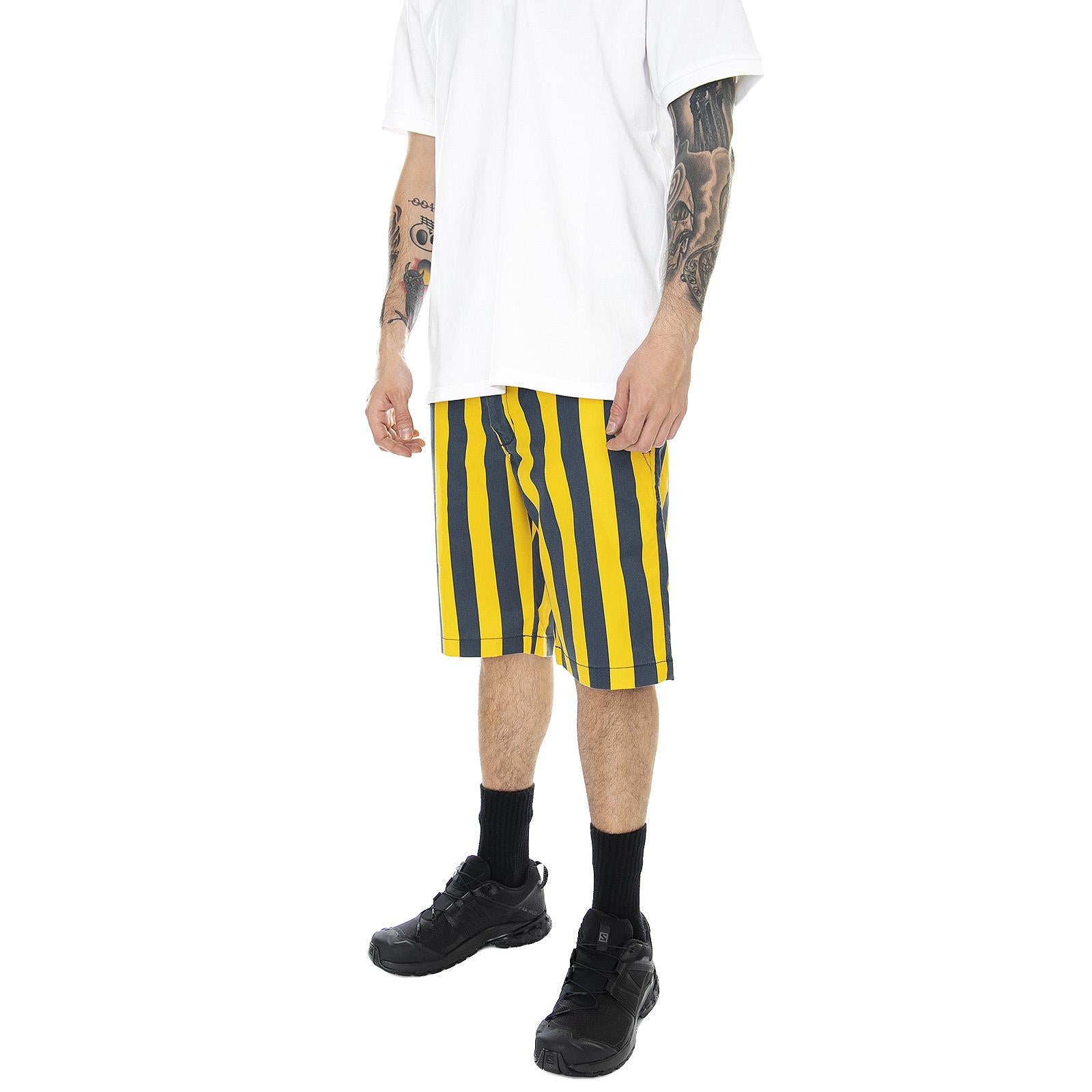 Hague Shorts - Custard / White - Bermuda Uomo Multicolore 01 220145-CUS . DICKIES 