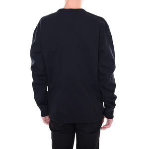 Fredricksburg Black - Felpa Girocollo Uomo Nera 02 200213-BK . DICKIES 