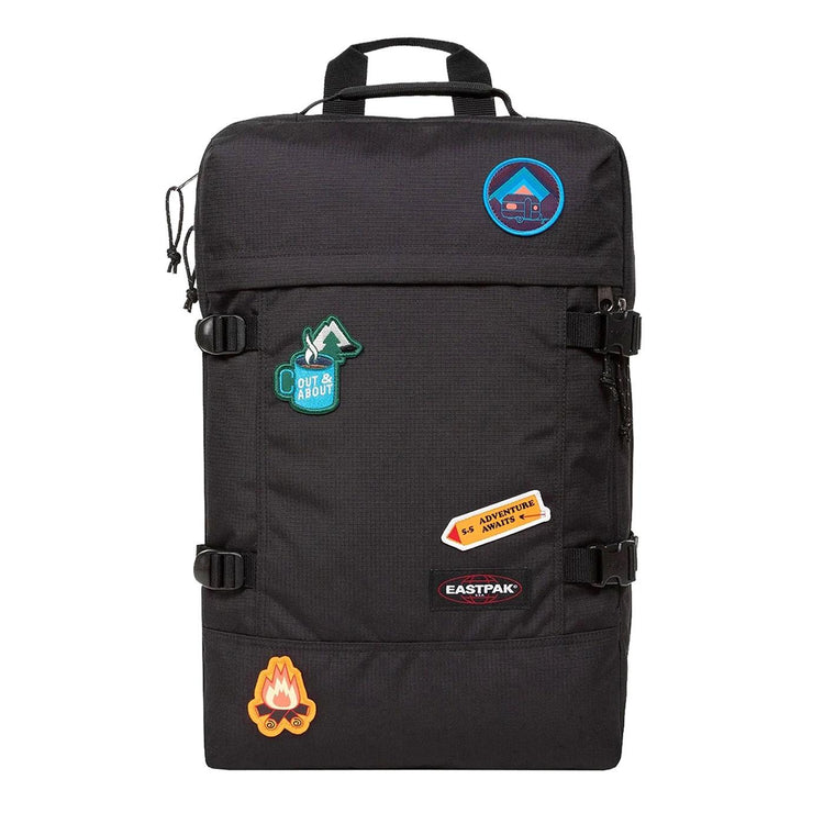 Travelpack Camp Patch Black - Zaino Nero EK0A5BBR0B11  EASTPAK 