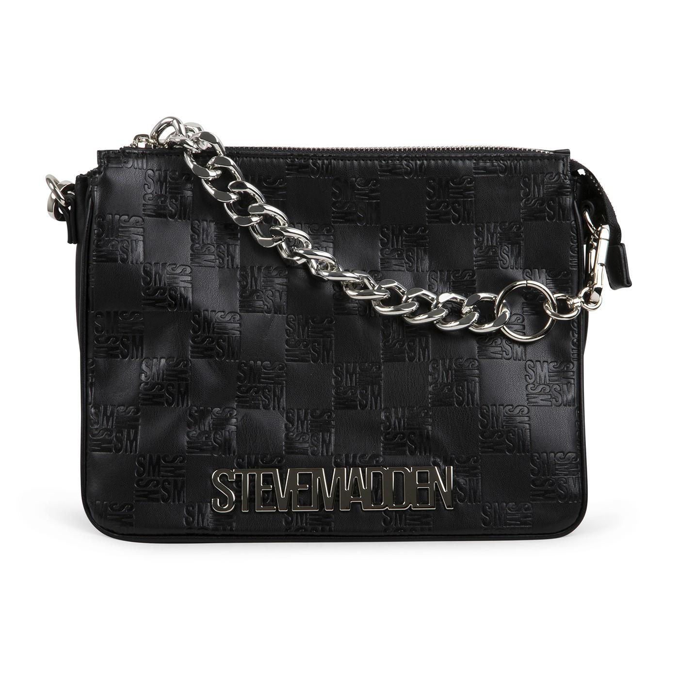 BVicy Black / Gold - Borsa a Tracolla Nera SMABVICY-B-G  STEVE MADDEN 