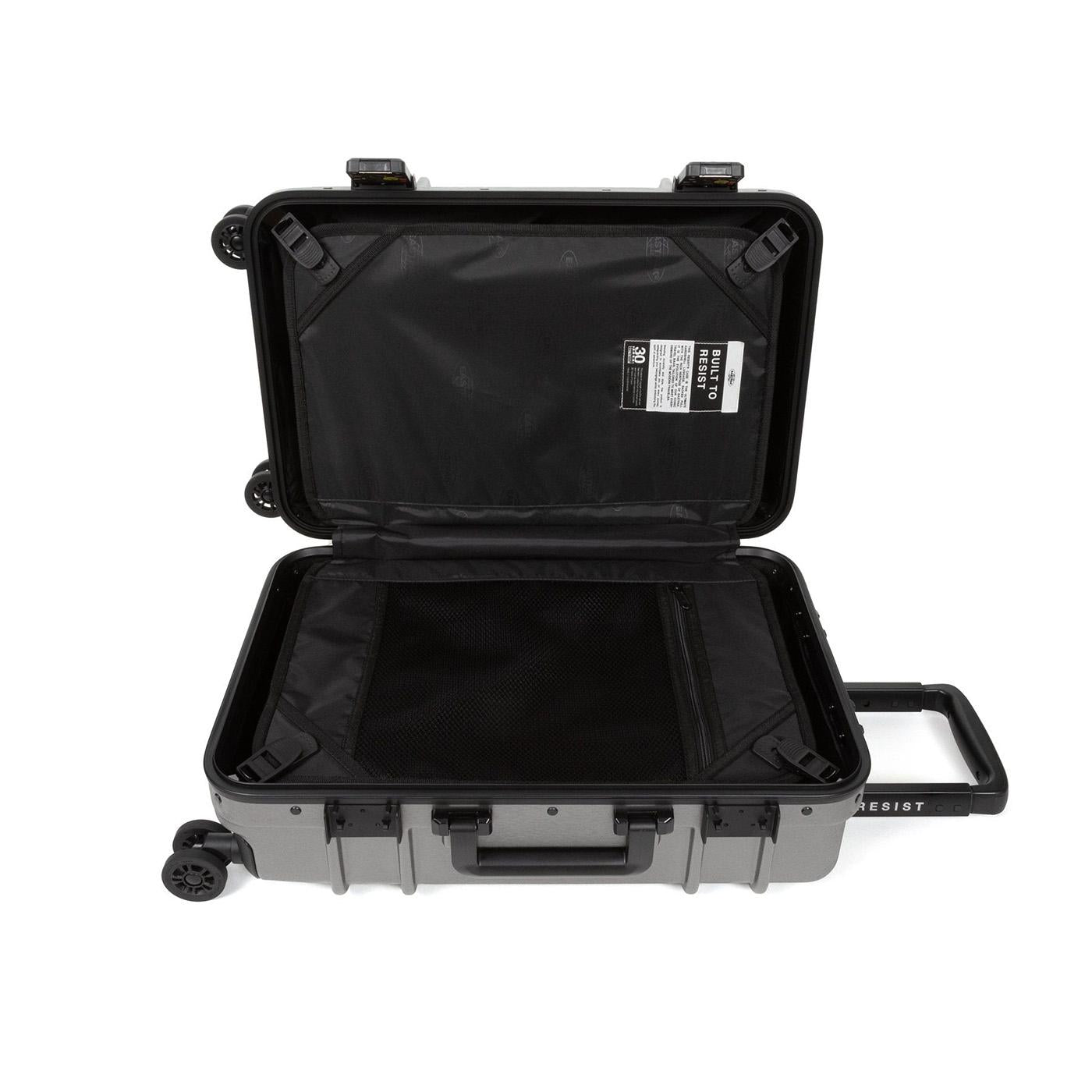 Resist'r Case S Brushed Metal - Valigia Trolley Bag Grigia EK0A5BJE4S11  EASTPAK 
