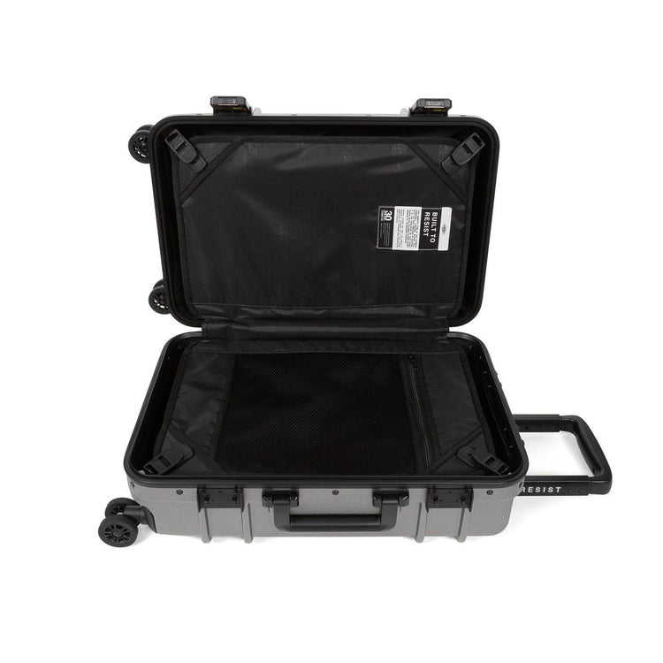 Resist'r Case S Brushed Metal - Valigia Trolley Bag Grigia EK0A5BJE4S11  EASTPAK 