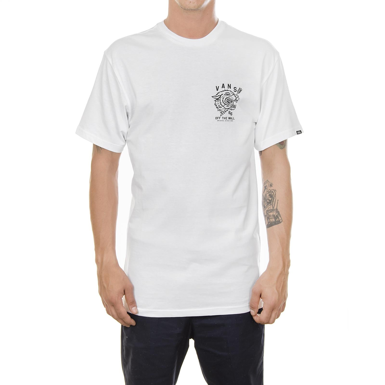 MN TIED TONGUE White VA36FPWHT  VANS 