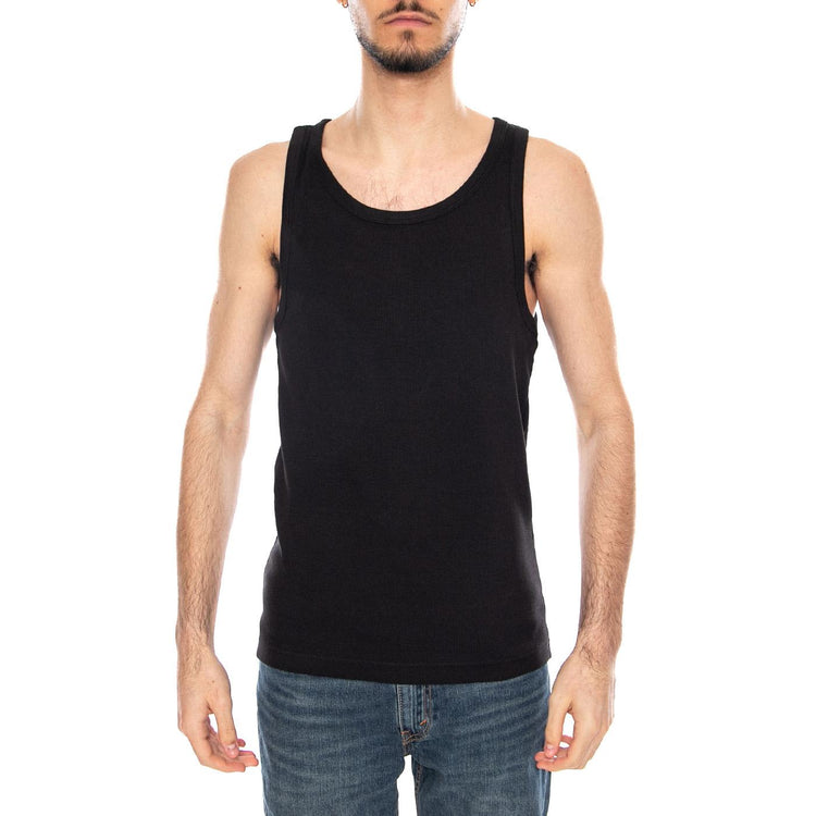 Tanner Reg SL Tank Top Noos Black - Canotta Uomo Nera 22030217 BLACK ONLY & SONS 