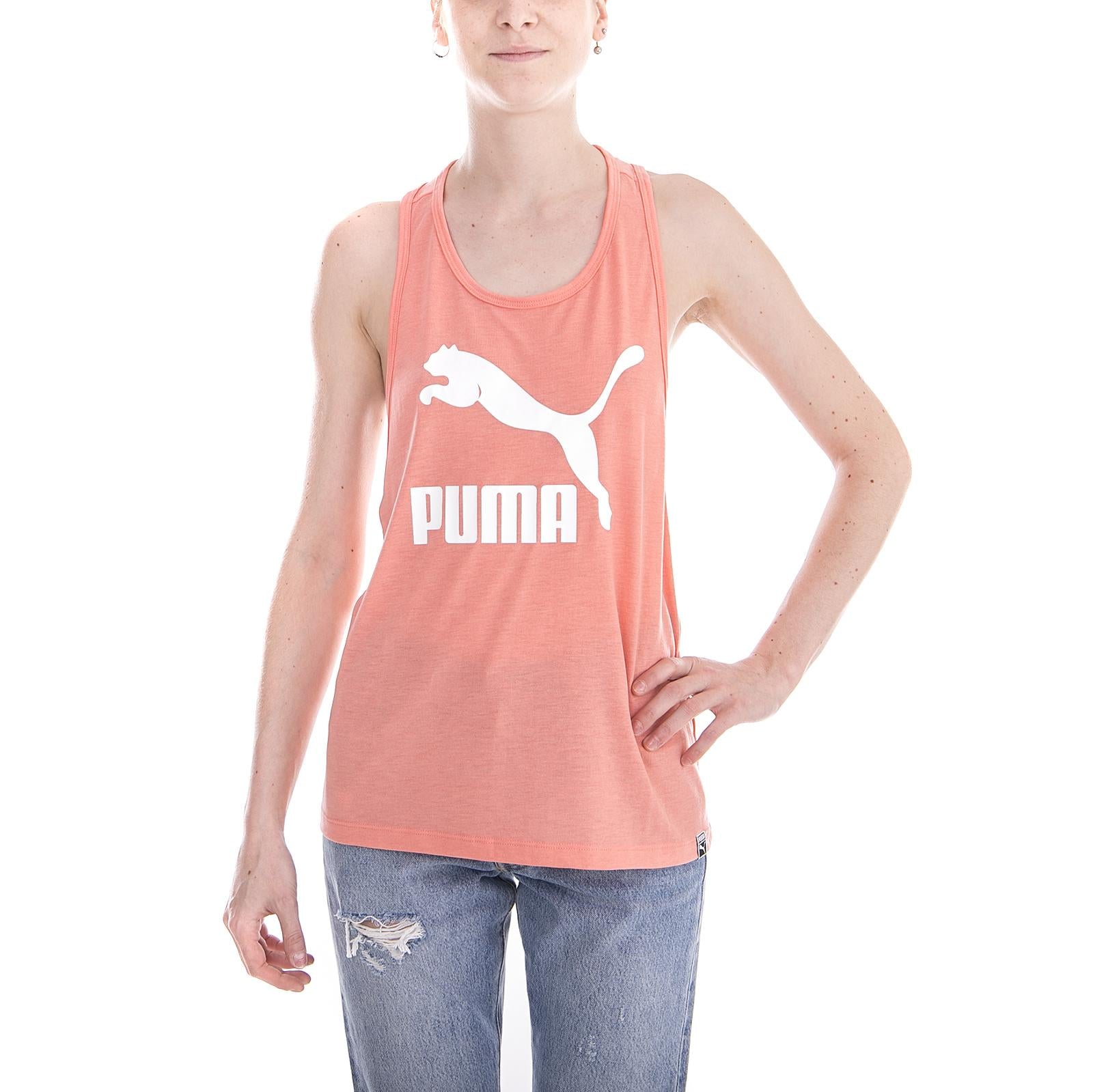 Classics Logo Tank Shell Pink 57499011  PUMA 
