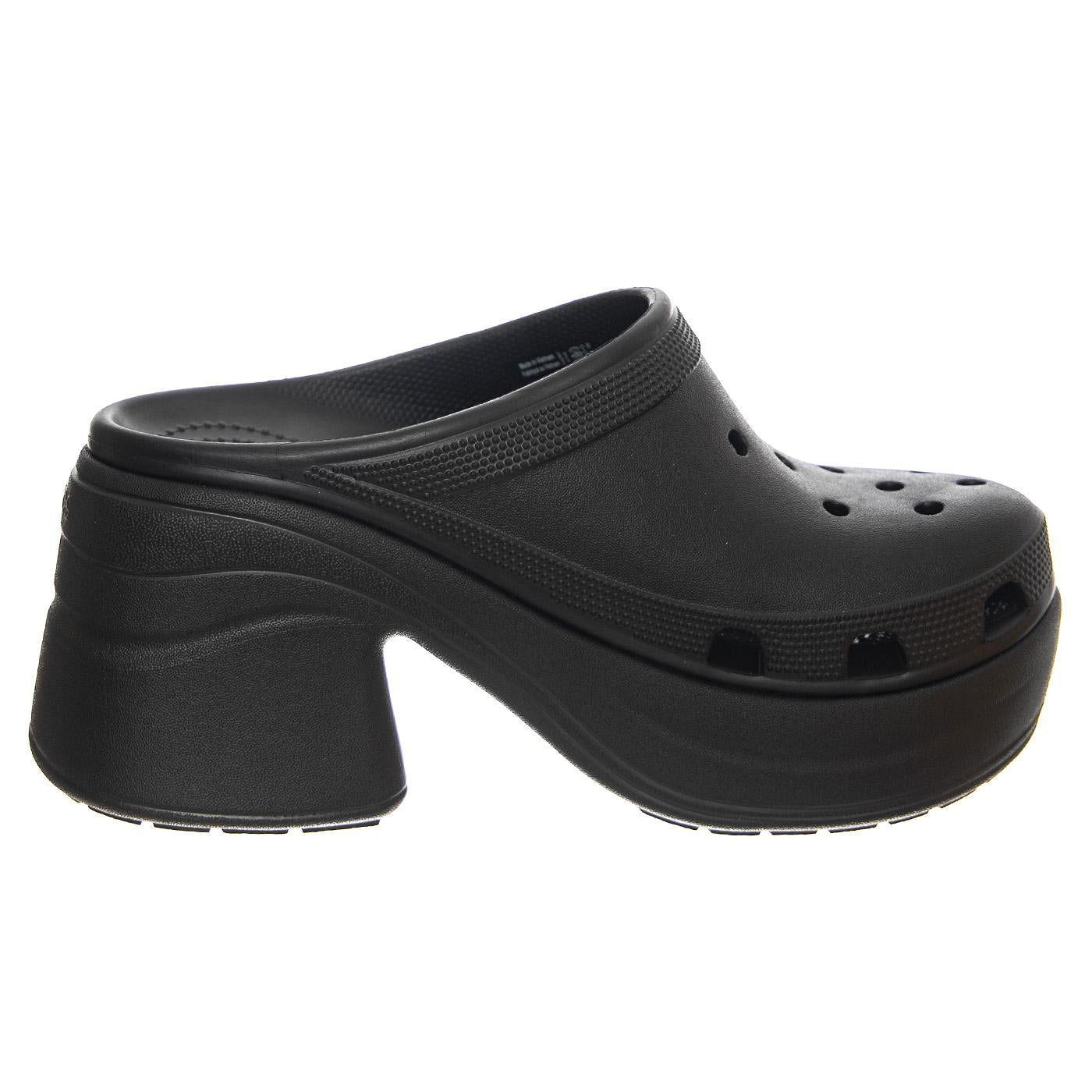 Siren Clog W BLK - Sandali Donna Neri CR.208547-BLK  CROCS 