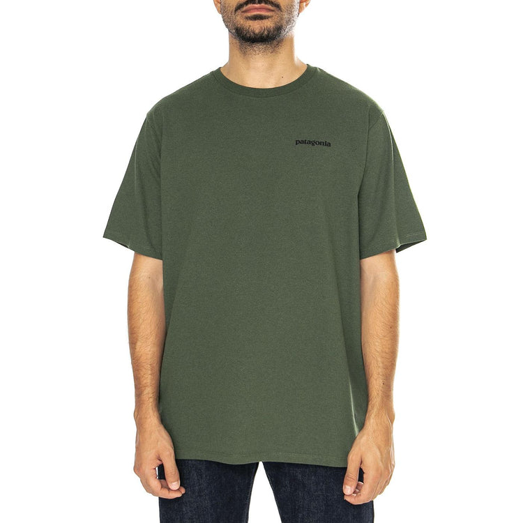 M's P-6 Logo Responsibili-Tee-TPGN - Maglietta Girocollo Uomo Verde 38504-TPGN  PATAGONIA 