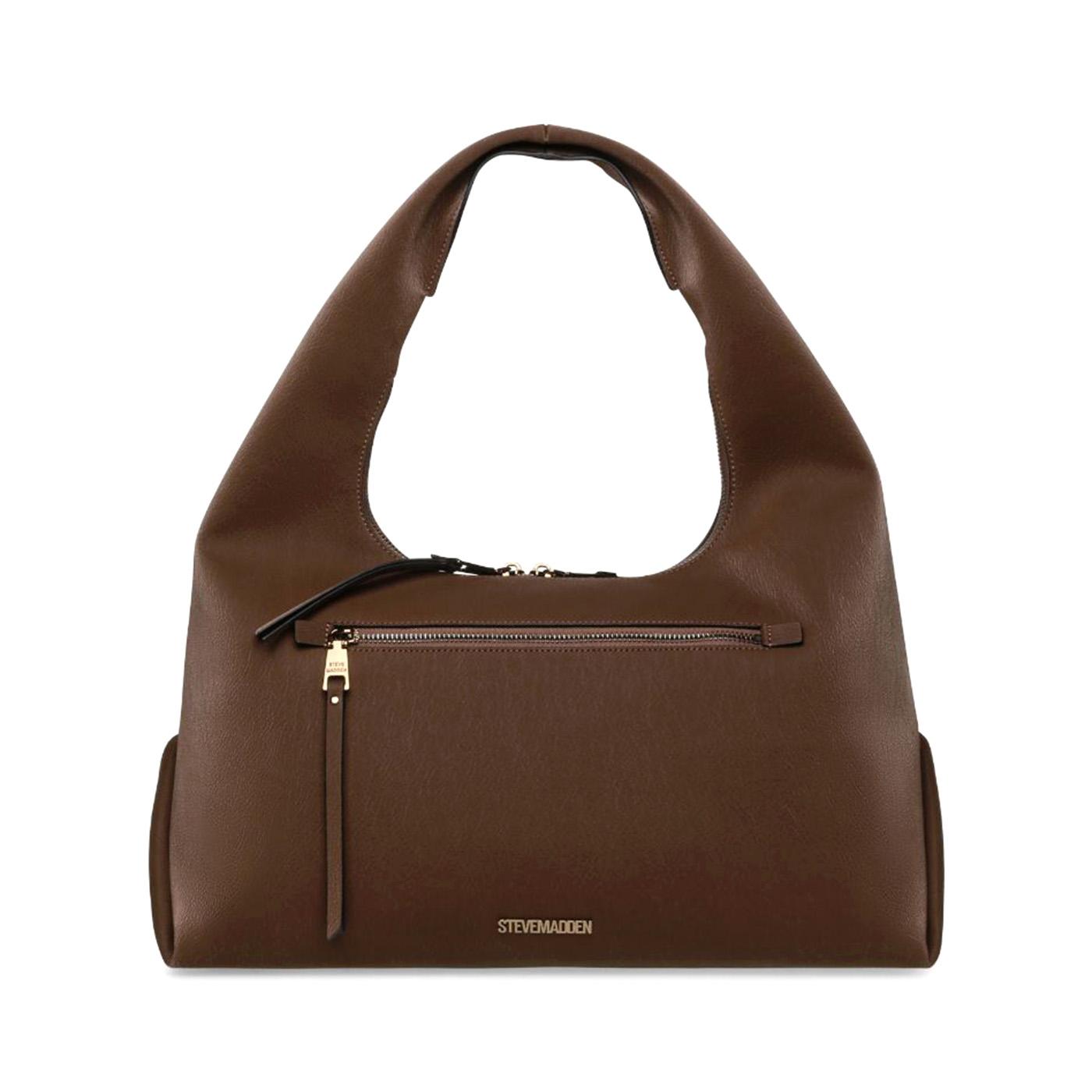 Biva-V BRN/GLD - Borsa a Tracolla Marrone SMABIVA-V-BRG . STEVE MADDEN 