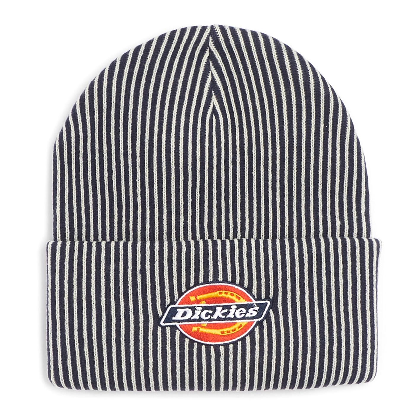NYS Flip Up Stripe Logo Beanie Hickory - Cappellino a Cuffia Multicolore DK0A4Y48HS01  DICKIES 