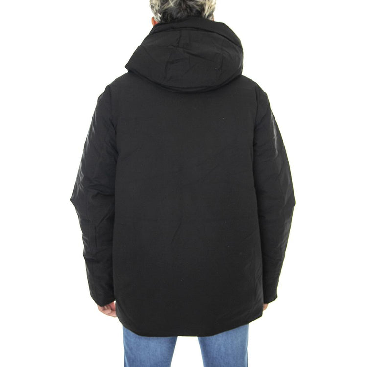 M´s Jacket Ennis Black T-Spin Light 5000 - Giacca Invernale con Cappuccio Uomo Nera 330432-110  ELVINE 