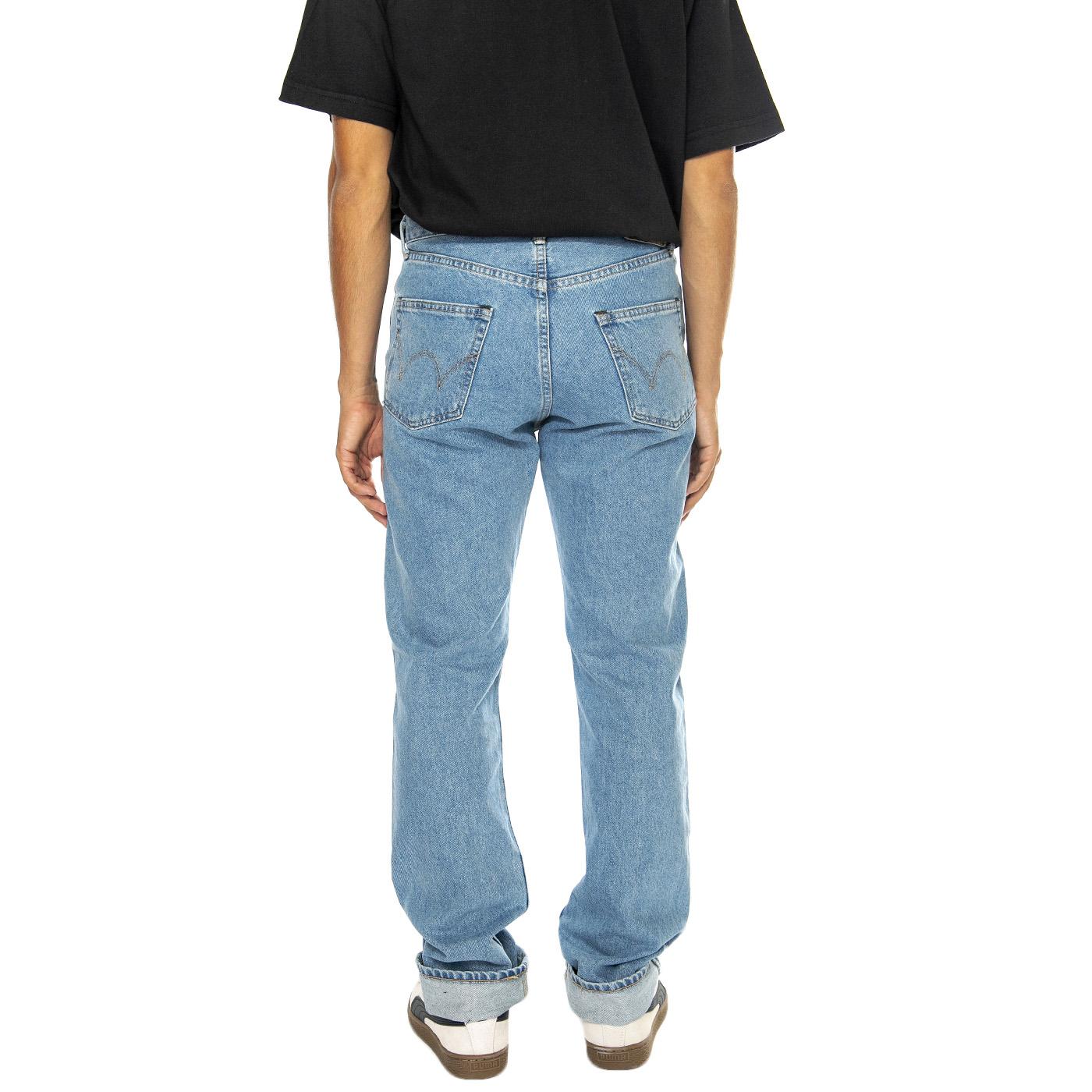 Regular Straight Light Used - Pantaloni Denim Jeans Uomo Blu I034255.01.7U.32-01.7U  EDWIN 