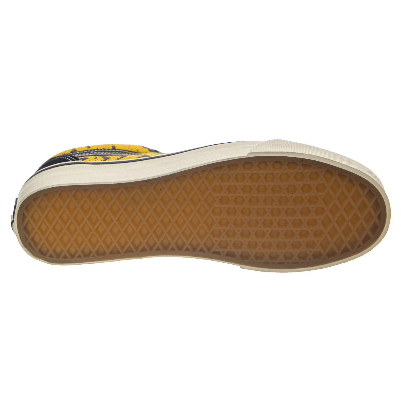 Old Skool Uomo Black / Yellow -- Scarpe Stringate Uomo Nero / Giallo VN000DB3 Y231 VANS 