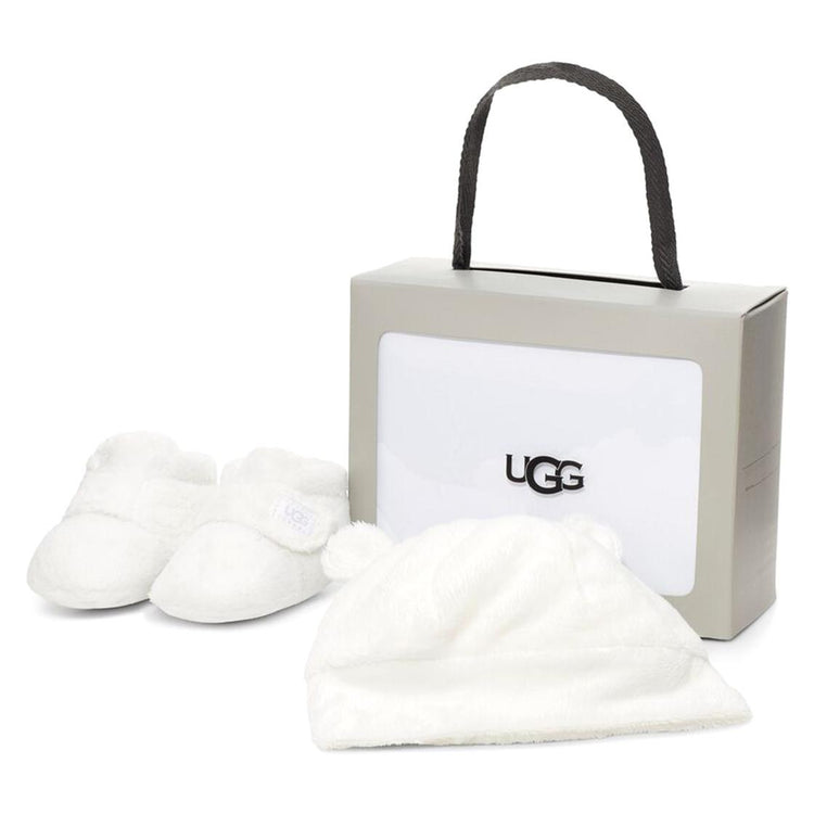 Bixbee and Beanie Blanc de Blanc Box - Scarpette e Cappellino Bambino / Bambina Marroni UGKBIXBEABDB1120951I  UGG 
