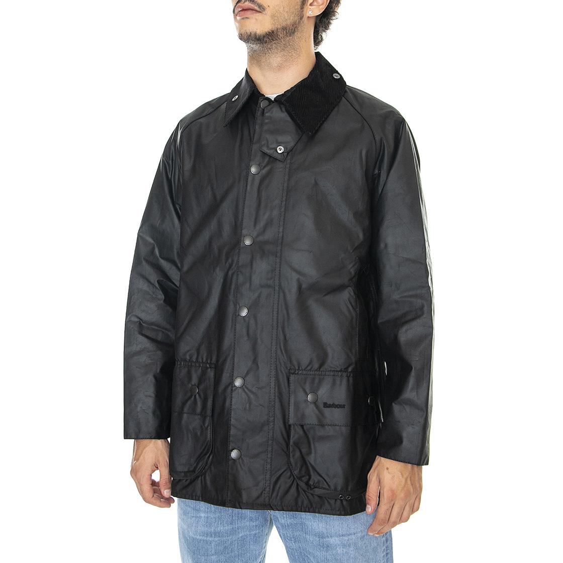 Beaufort Wax Jacket Black - Giacca Invernale Uomo Nera FW22-MWX0017-BK91  BARBOUR 